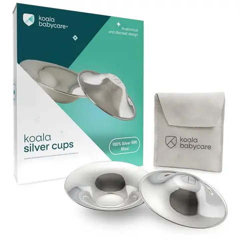 Protectores de plata para pezones Koala Babycare