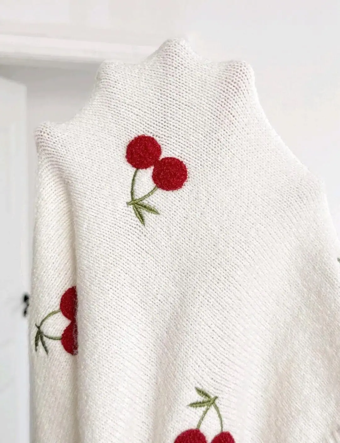 Poncho cerezas, foto 2