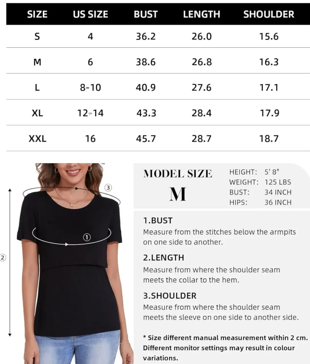 Blusa embarazo y lactancia, foto 4