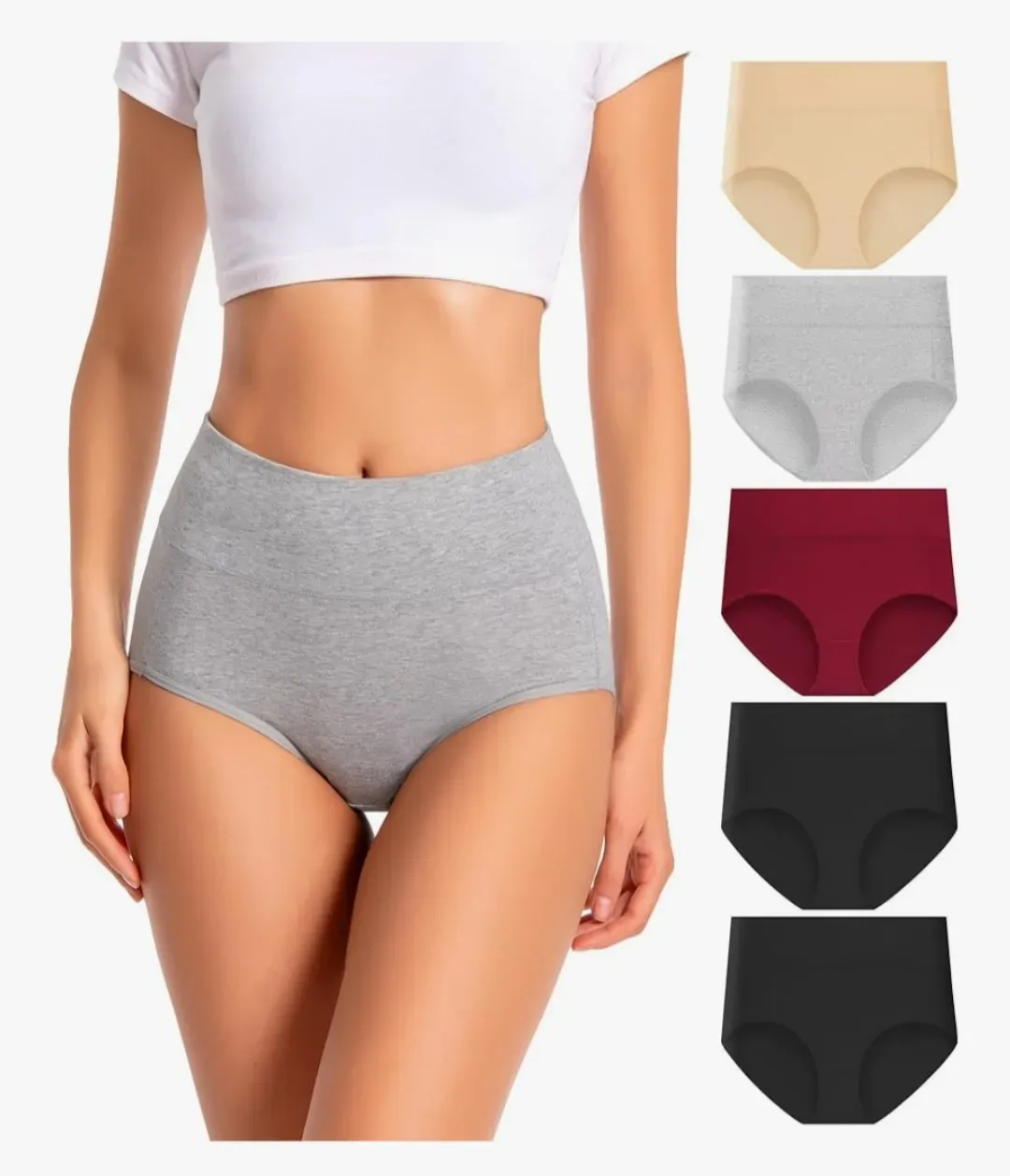 Set de 5 blumers flor post parto