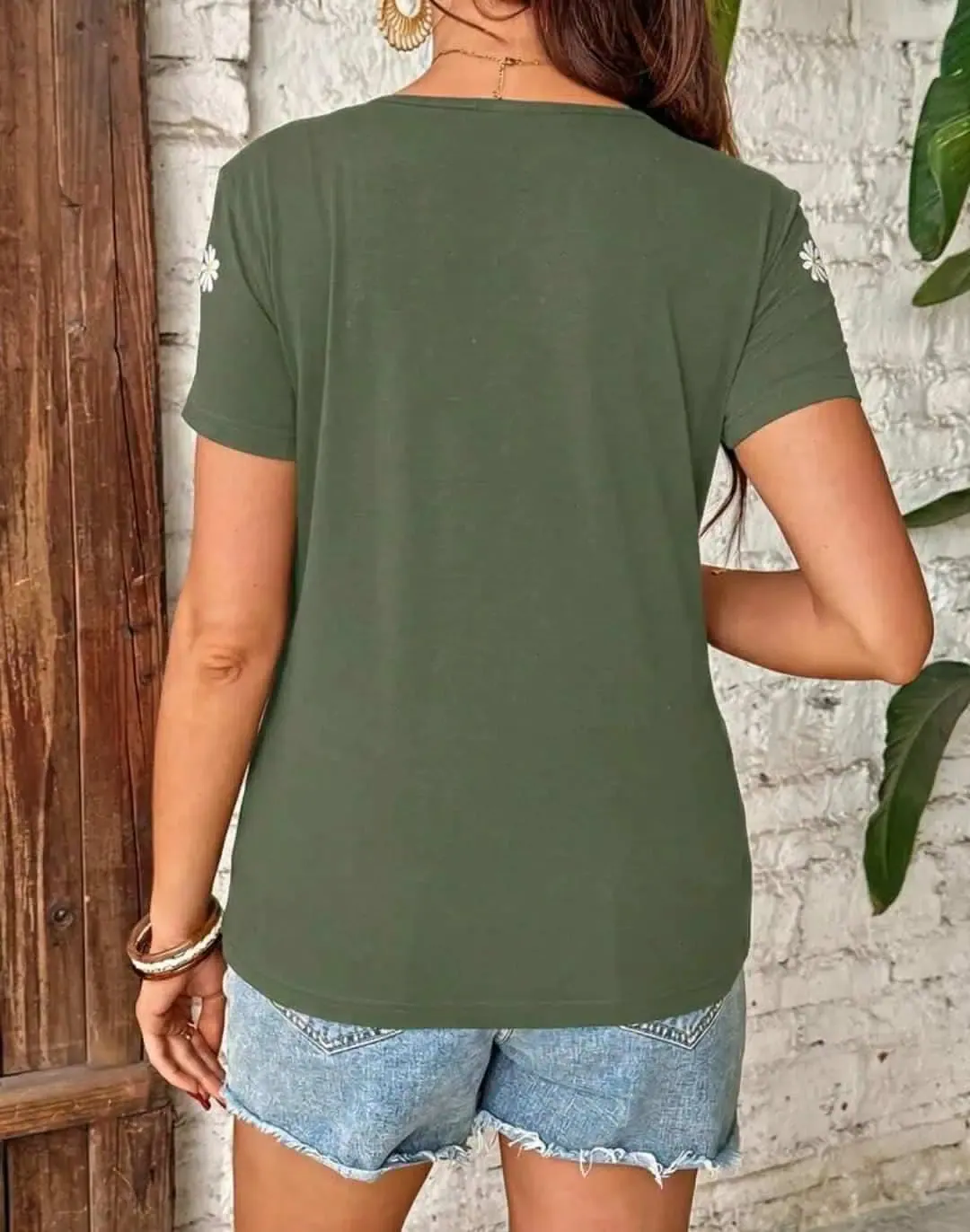 Blusa Flor Oliva, foto 2