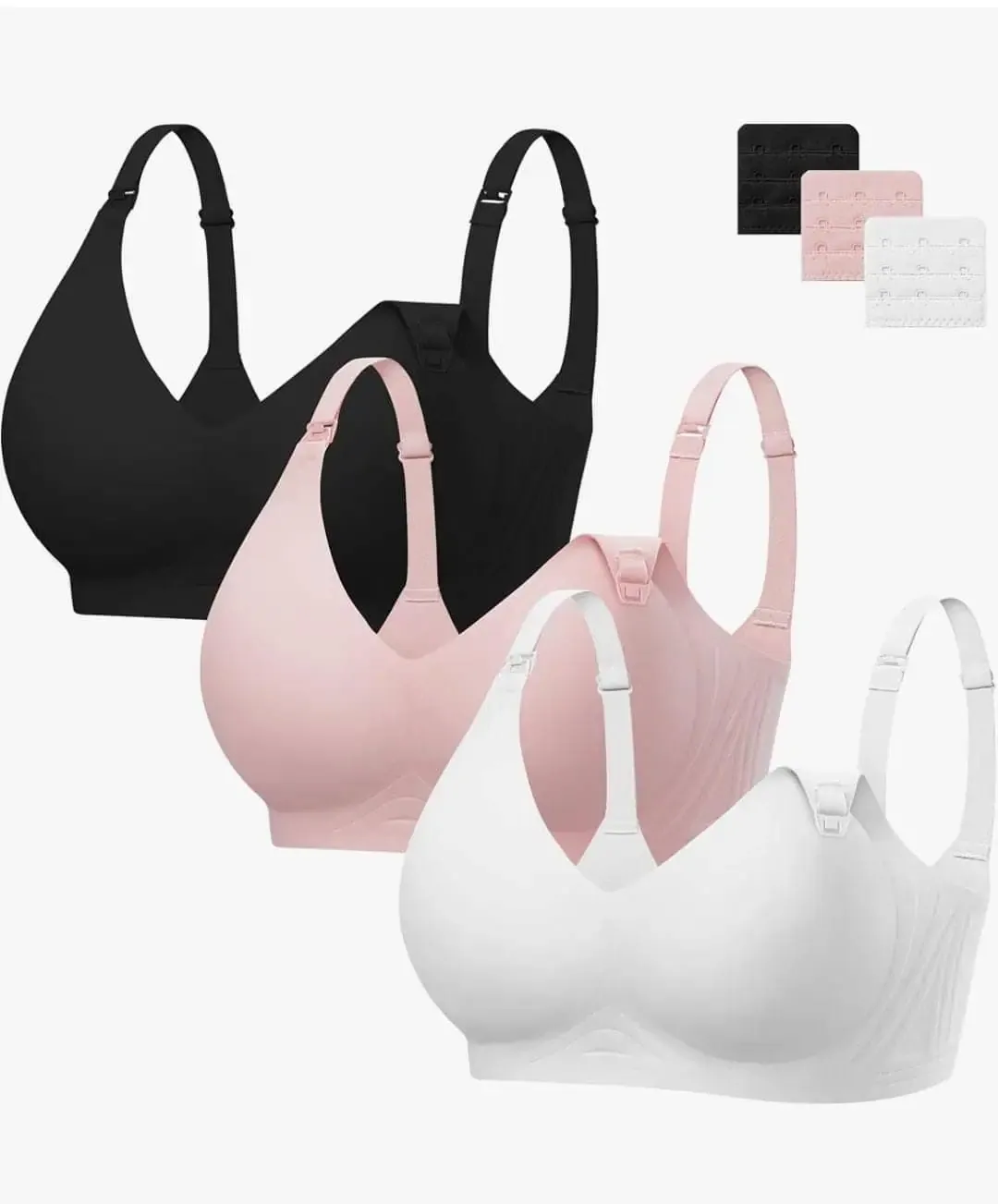 Set de 3 tops lactancia