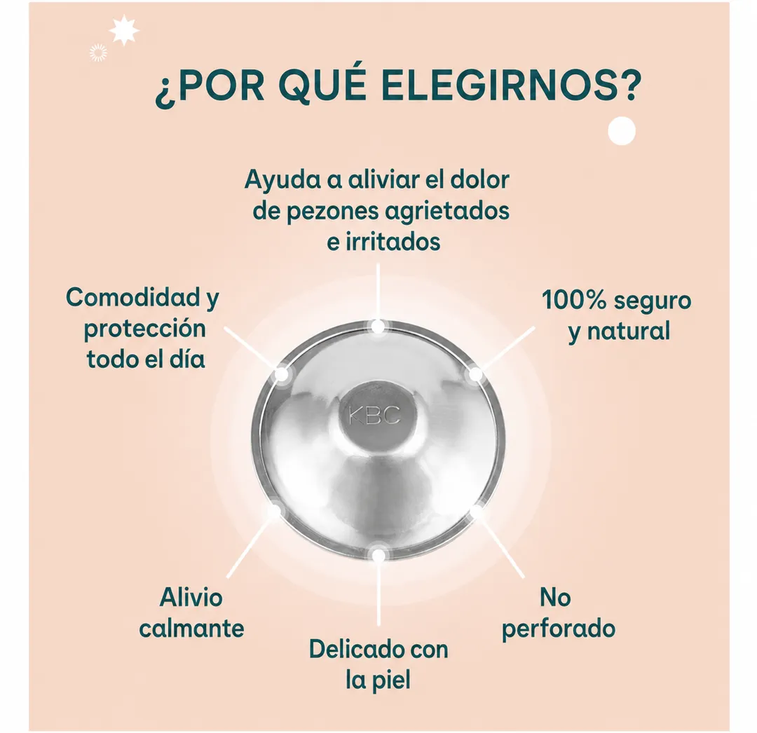 Protectores de plata para pezones Koala Babycare, foto 5