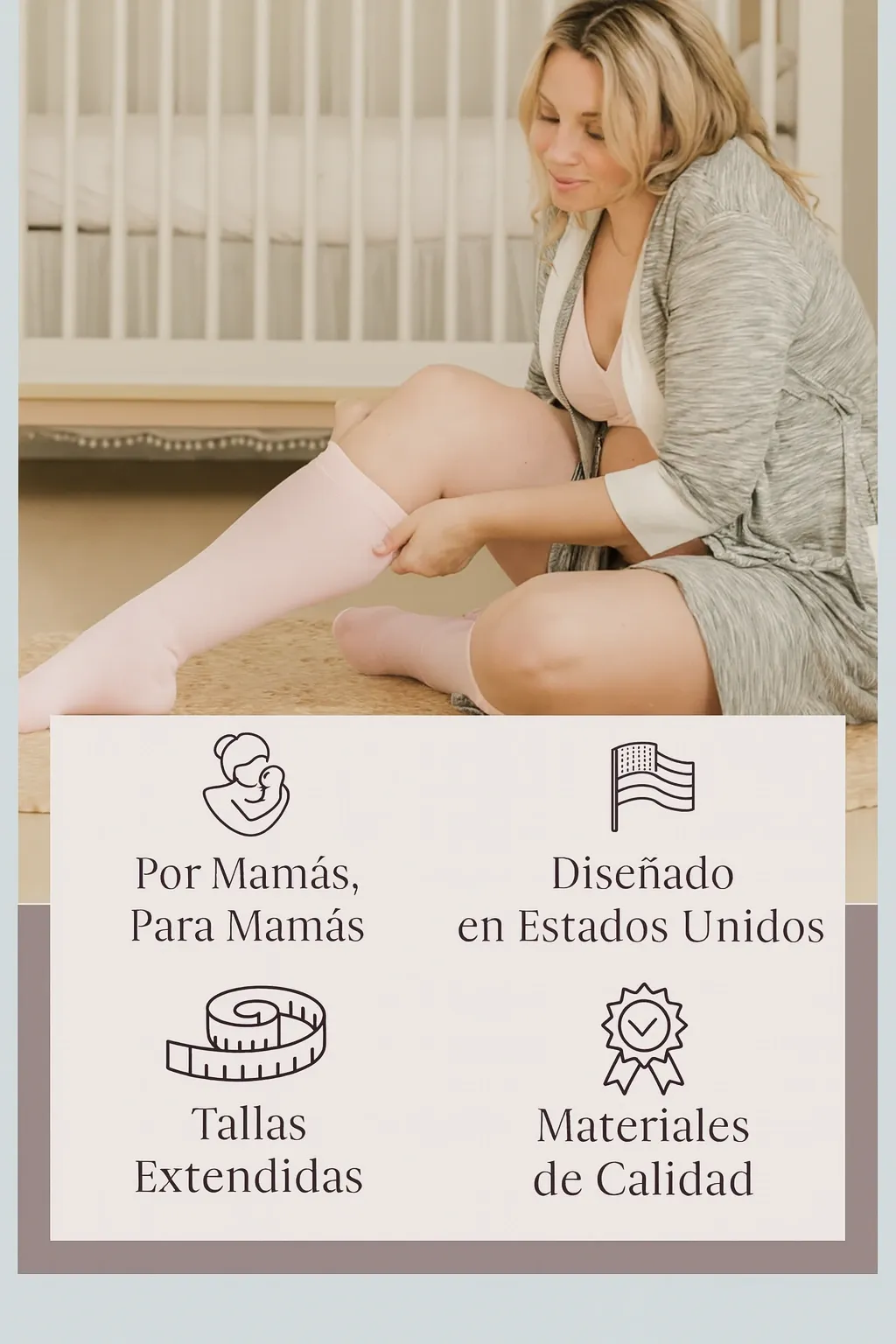 Medias de compresión para maternidad, foto 2