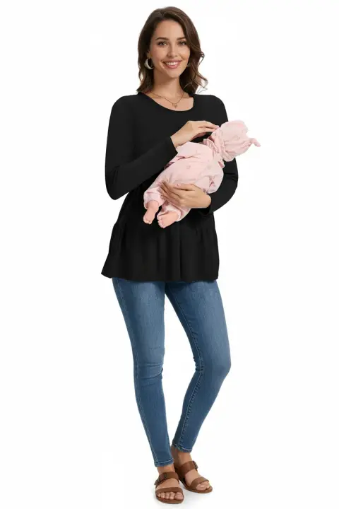 Blusa embarazo y lactancia