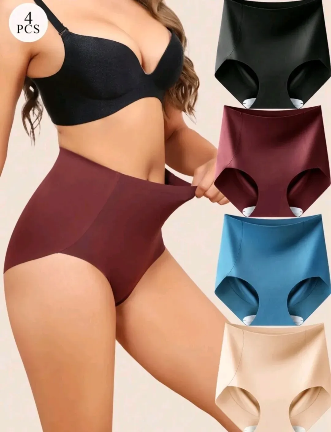 Set de 4 Blumers Post – Parto